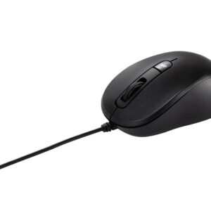 Mu101c ratón asus silencioso con cable y sensor azul