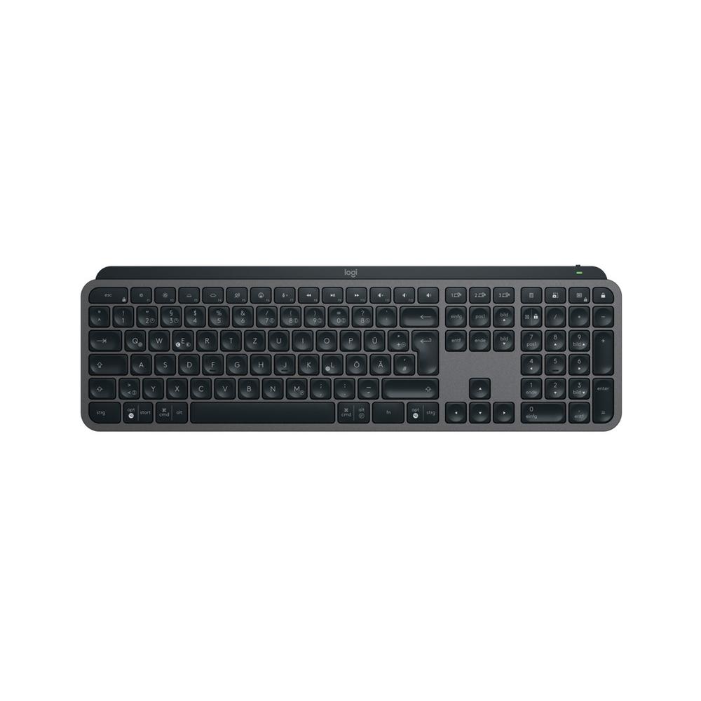Teclado logitech mx keys s inalambrico grafito bateria