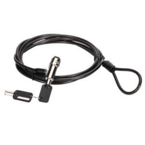Cable seguridad conceptronic nano por llave para portatiles 1.8m