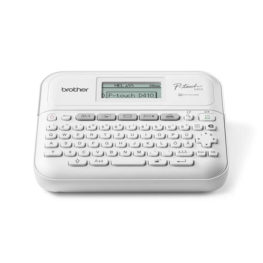 Rotuladora brother pt - d410 lcd - usb