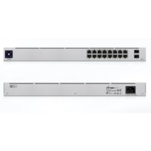 Switch 16 puertos ubiquiti susw - 16 - poe gigabit l2 2ptos sfp poex8 42w
