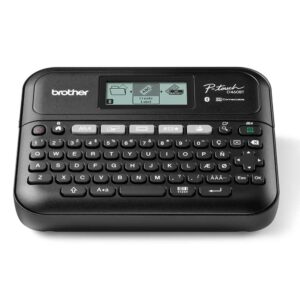Rotuladora brother pt - d460btvp lcd - 2 lineas - teclado qwerty - corte de cinta manual
