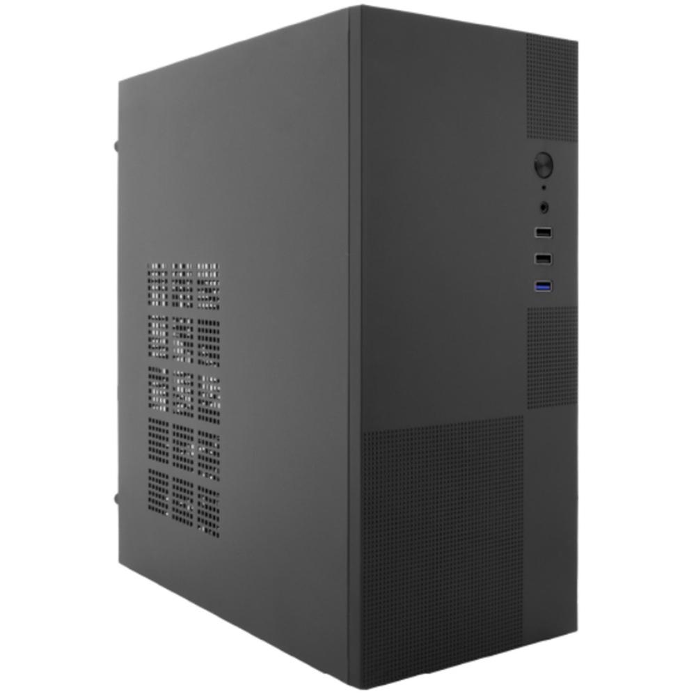 Caja Coolbox M440 micro-ATX negra, sin fuente de alimentación