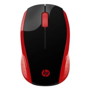 Ratón hp inalámbrico 200 rojo imperíal