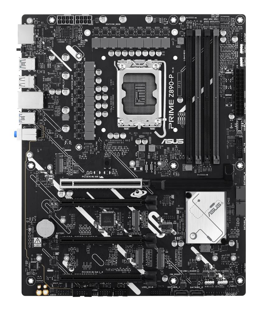 Placa base asus intel prime z890 - p socket 1851 ddr5x4 max 256gbhdmi displayport atx