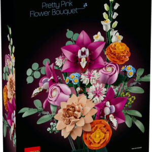 Lego ramo de flores fantasía en rosa