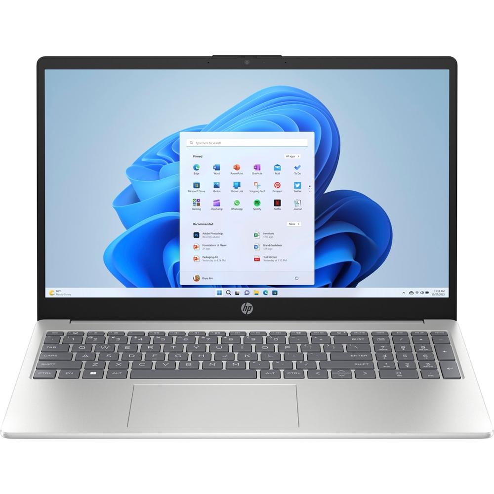 Portátil hp 15 - fc0127ns 15.6 pulgadas ryzen 7 - 7730u - 8gb - 512gb ssd - w11 - plata natural