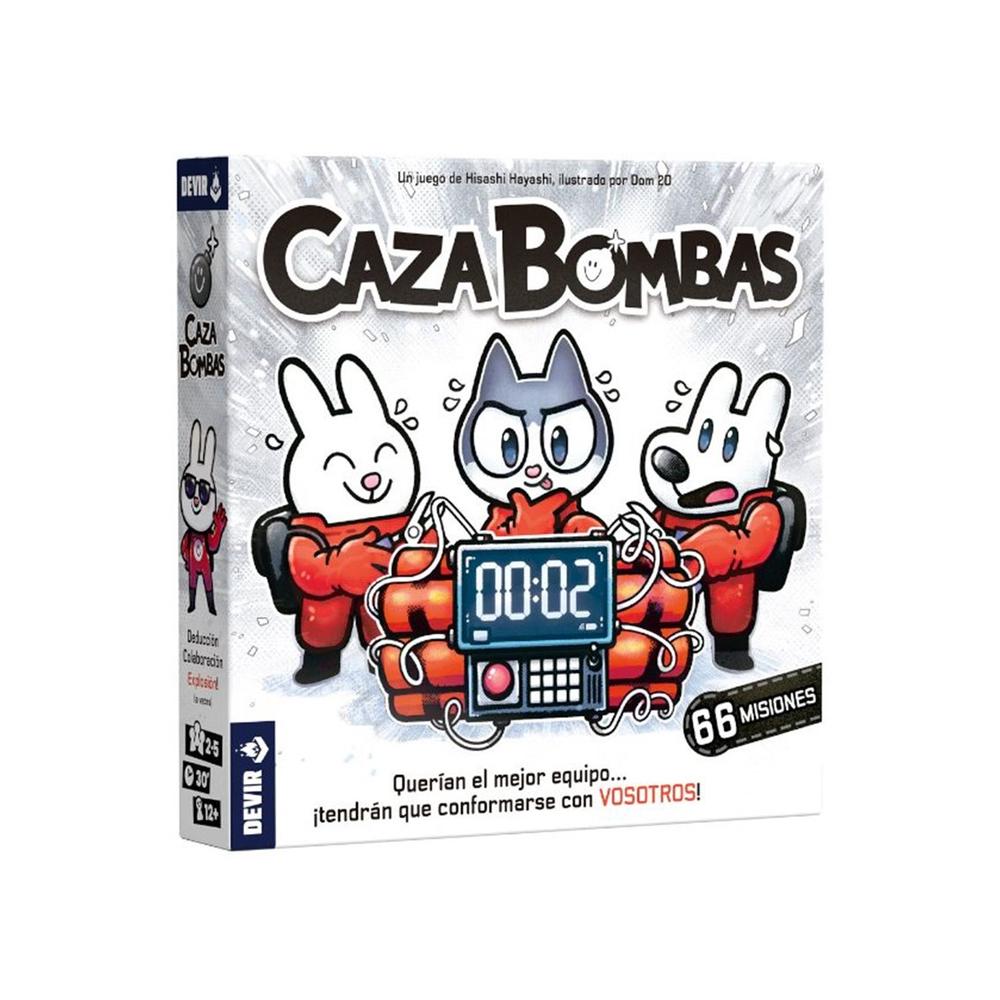 Juego de mesa caza bombas