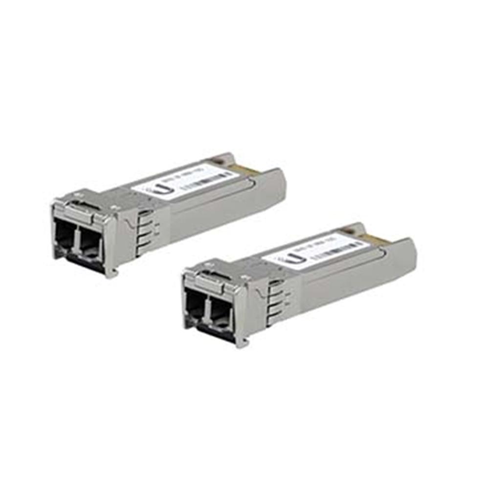 Modulo transceptor ubiquiti uacc - om - mm - 10g - d - 2 sfp+ 2 unidades