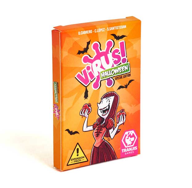 Expansión juego de mesa virus - halloween
