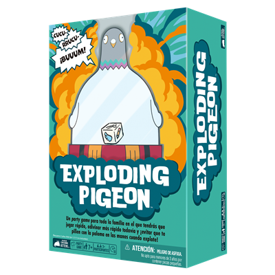 Juego de mesa exploding pigeon