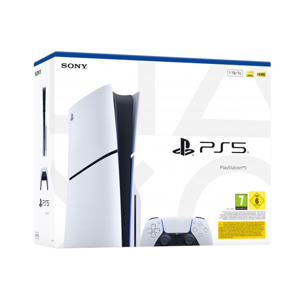 Consola ps5 sony playstation 5 slim 1tb chasis e con lector