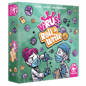 Juego de mesa virus! roll & write