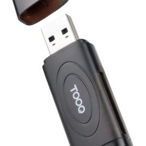 Lector tarjetas tooq usb - a 3.0 - sd - tf - negro
