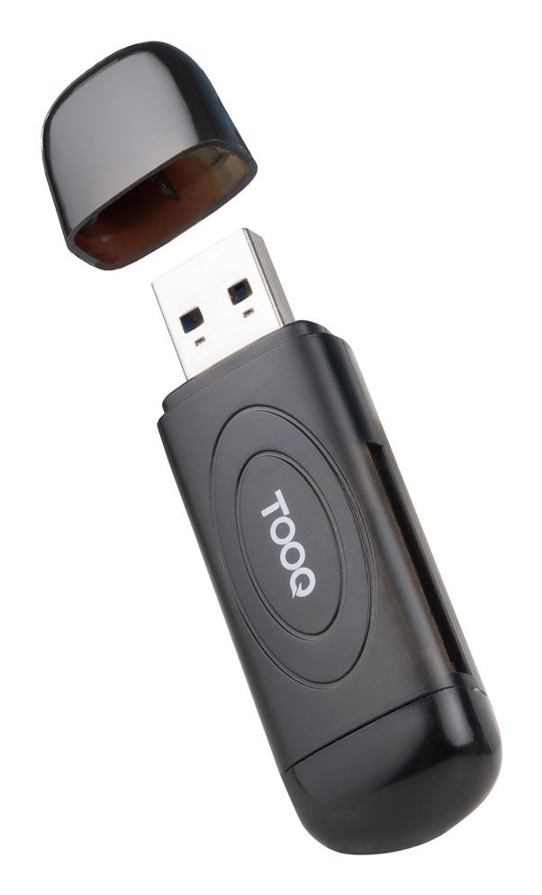 Lector tarjetas tooq usb - a 3.0 - sd - tf - negro