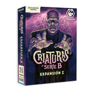 Juego de mesa criaturas de serie b - expansión