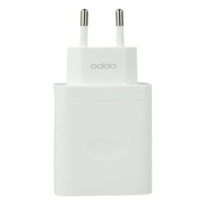 Cargador oppo supervooc 33w usb tipo a blanco