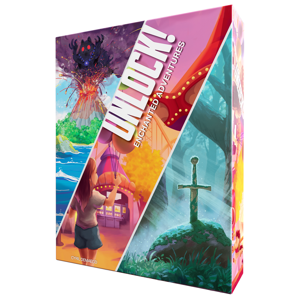 Juego de mesa unclock! enchanted adventures