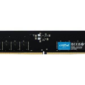 Memoria ram ddr5 16gb crucial - udimm - 5600 tray