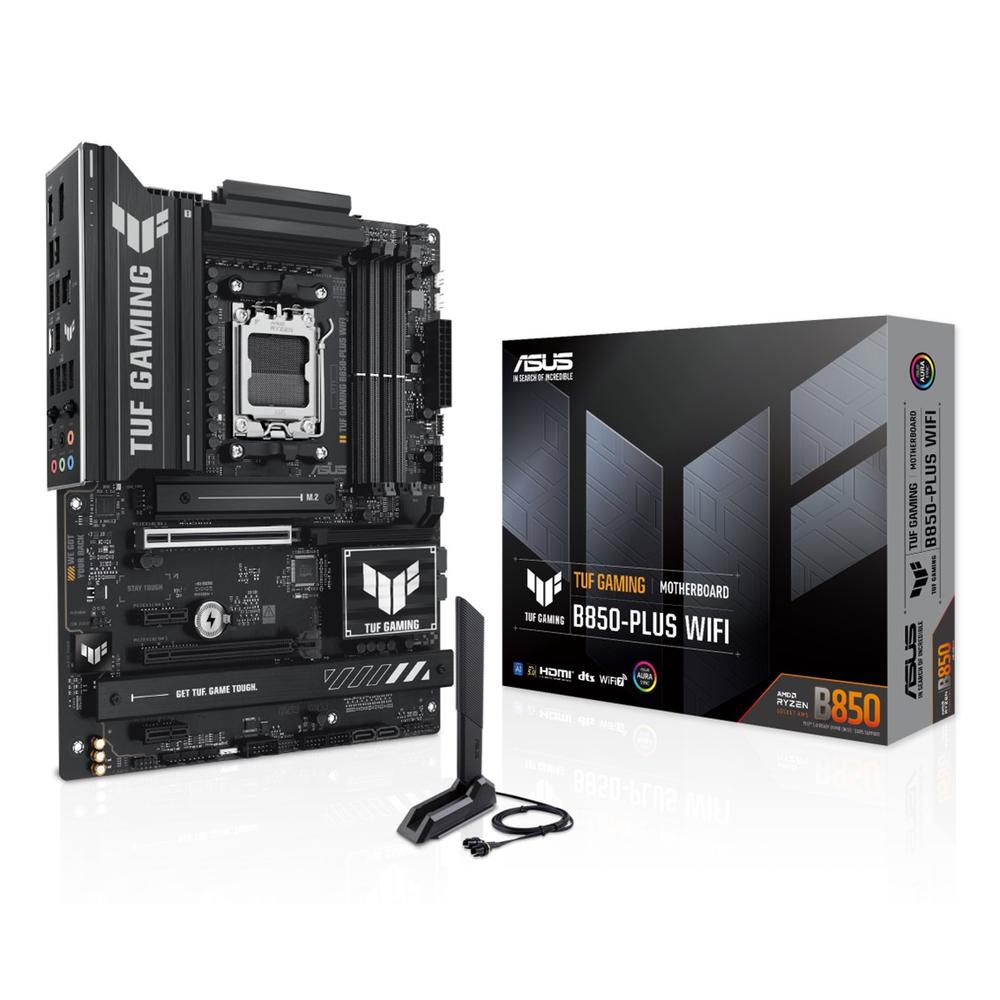 Placa base asus amd tuf gaming b850 - plus wifi atx - 4x ddr5 - 4x sata3