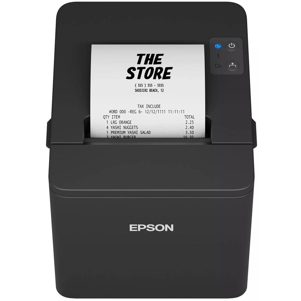 Impresora ticket termica epson tm - t20 iv red & usb negra