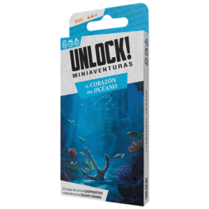 Juego de mesa unlock mini el corazón del océano