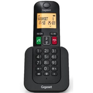 Telefono fijo inalambrico gigaset elemental 400 negro