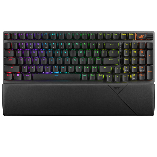 Teclado gaming asus rog strix scope ii 96 inalambrico rgb negro