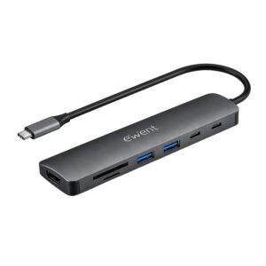 Docking station ewent ew1152 usb tipo c 7 en 1