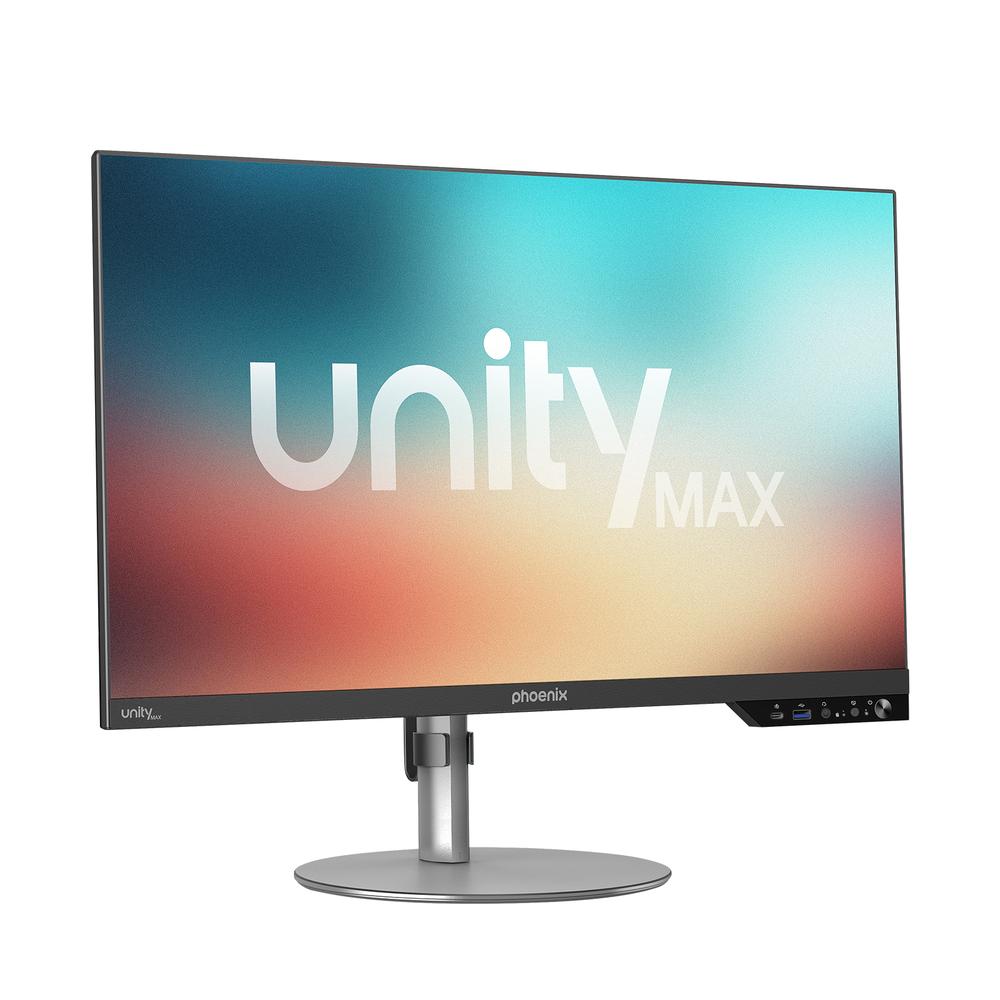 Ordenador all in one phoenix unity max i3 14gº - 16gb ddr5 - 1tb ssd nvme - 23.8 pulgadas - fhd 1080p ips - negro - w11 pro