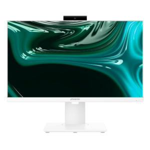 Ordenador pc all in one aio phoenix unity 23.8 pulgadas fhd ajustable altura y rotativo - web cam - intel i5 14400 - 16 gb ddr5 - 500 gb ssd nvme blanco windows 11
