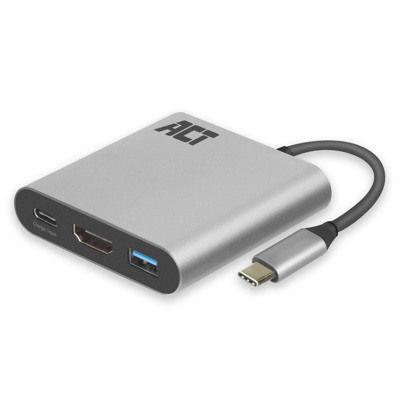 Adaptador usb - c a hdmi 4k pd act connectivity