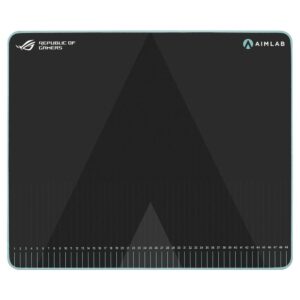 Alfombrilla gaming asus rog hone ace aim lab edition negra