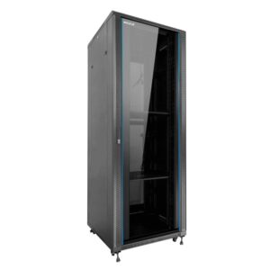 Armario rack de suelo 19 pulgadas phasak pro 37u negro 800x1000 montado pho 8142