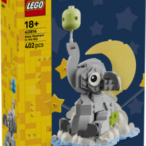 Lego bebé elefante en el cielo