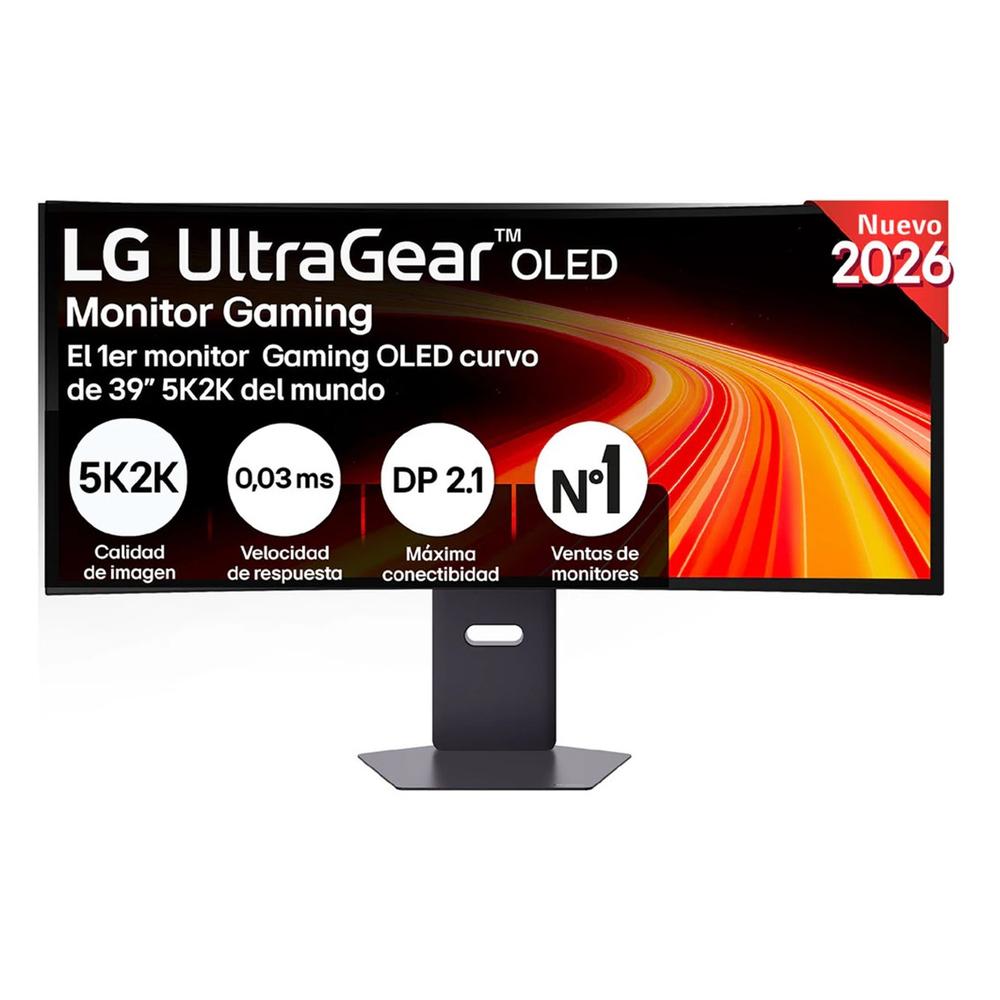 Monitor curvo gaming lg 39gx950b - b 38.6 pulgadas 5k2k 165hz