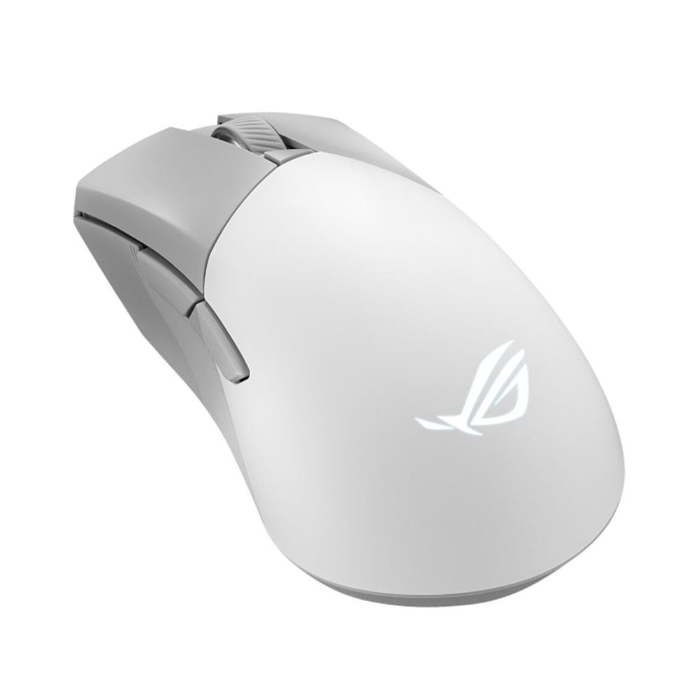 Raton inalambrico gaming asus rog gladius iii blanco