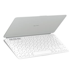 Teclado logitech keys to go 2 for ipad inalambrico blanco