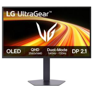Monitor gaming lg 27gx790b 26.5 pulgadas qhd 540hz