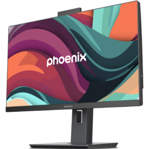 Ordenador pc all in one aio phoenix unity 27 pulgadas fhd ajustable altura y rotativo - web cam - intel i5 14400 - 16 gb ddr5 - 1 tb ssd win11pro