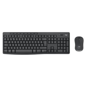Teclado + raton logitech mk370 combo for business portugues negro