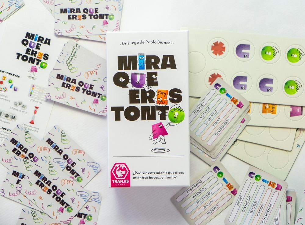 Juego de mesa mira que eres tonto