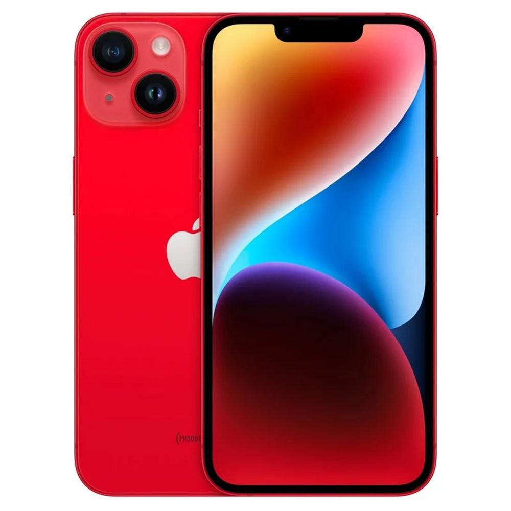 Telefono movil smartphone apple iphone 14 5g - 128gb - 6.1 pulgadas rojo acondicionado