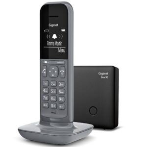 Telefono fijo inalambrico gigaset cl390 gris