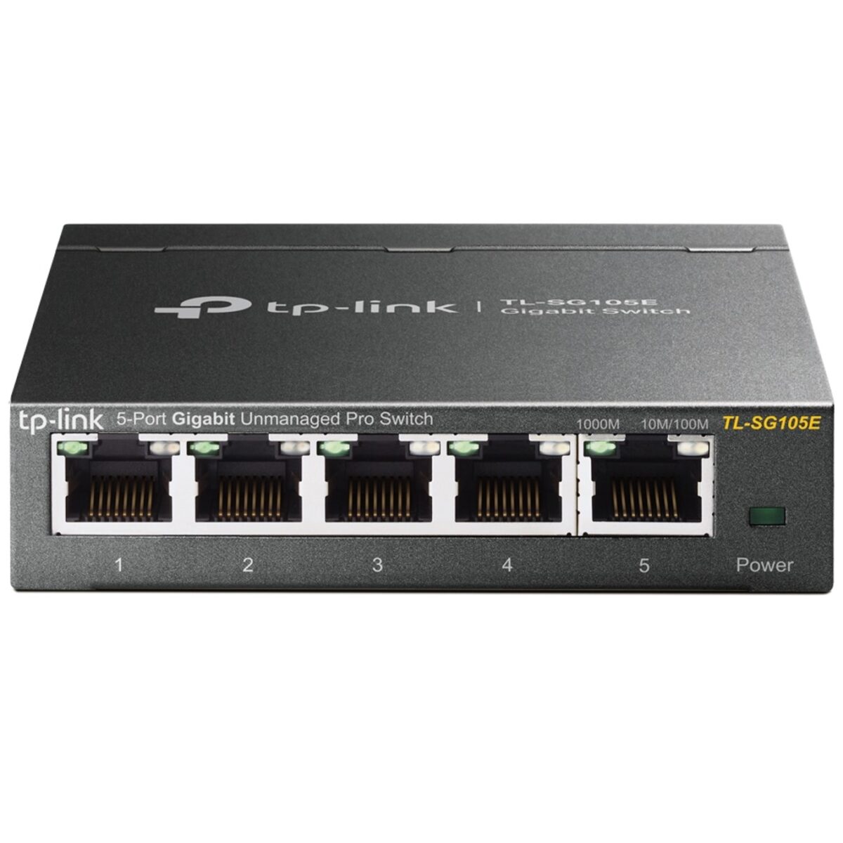 Switch 5 puertos 10 - 100 - 1000 tp - link gris