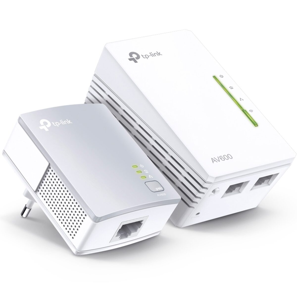 Kit de extensores powerline tp - link tl - wpa4221 kit wifi av600