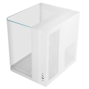 Caja atx cube mars gaming mcinfiniolitew blanca cristal templado curvo gpu 325mm