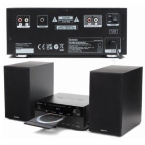 Micro cadena aiwa msbtu-550 50w rms cd radio aux usb color negro