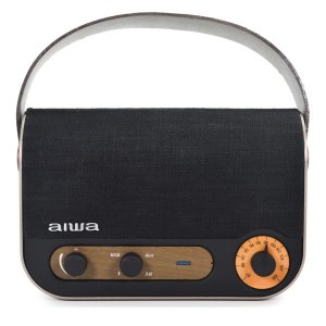 Altavoz bluetooth portable aiwa rbtu-600 bt 5.0 aux usb 10w rms microfono bateria 6 horas estilo vi