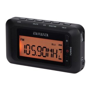 Radio digital portatil aiwa rd-10 am/fm led rds jack 3.5mm pilas aaa